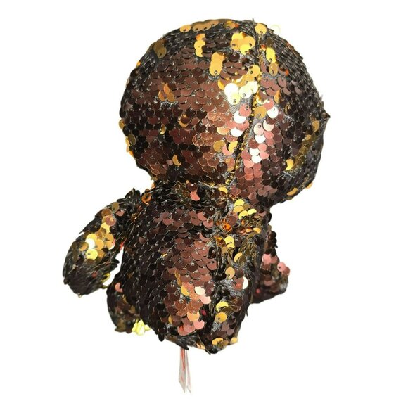 Ty Beanie Boo Dangler Sequin Sloth Plush Toy 6" Sparkle Stuffed Animal JJ3896 - Picture 7 of 7